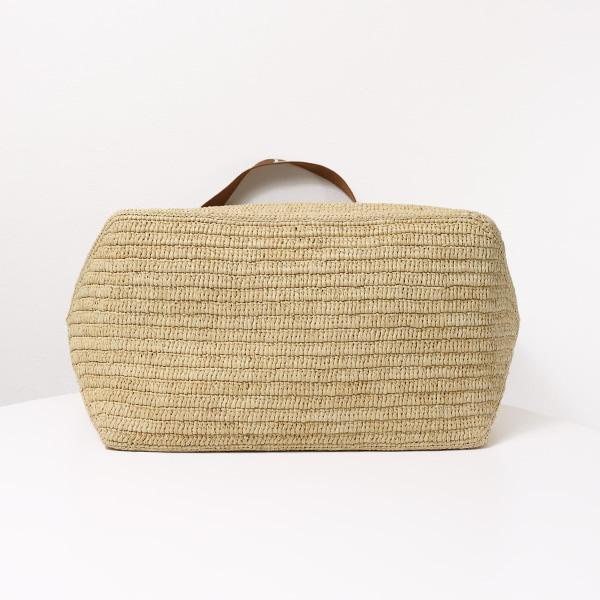 ロエベ RAFFIA SHOPPER フォールドショッパー かごバッグ トートバッグ レディース B507X23X04