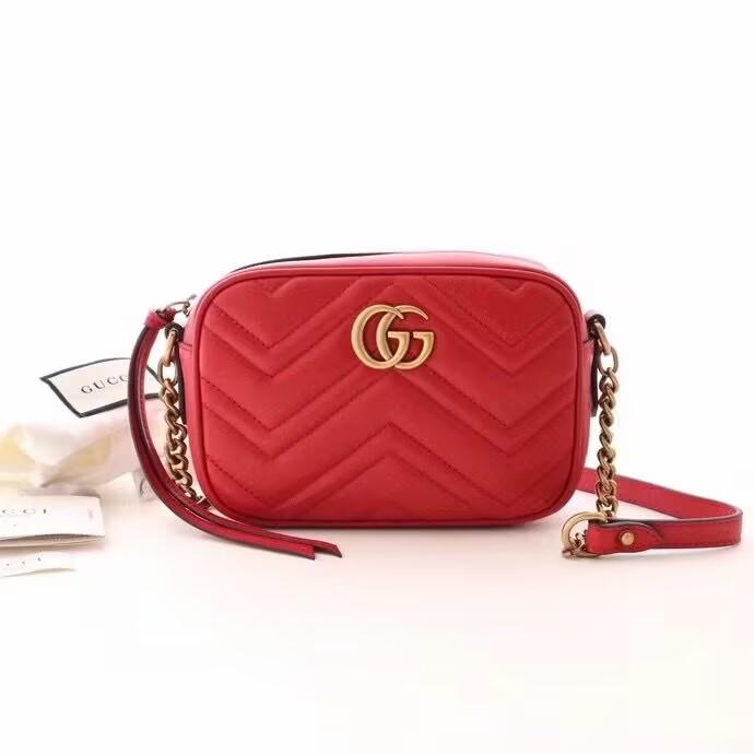 グッチ代引き GGマーモント キルティング ミニバッグ 448065 DTD1T