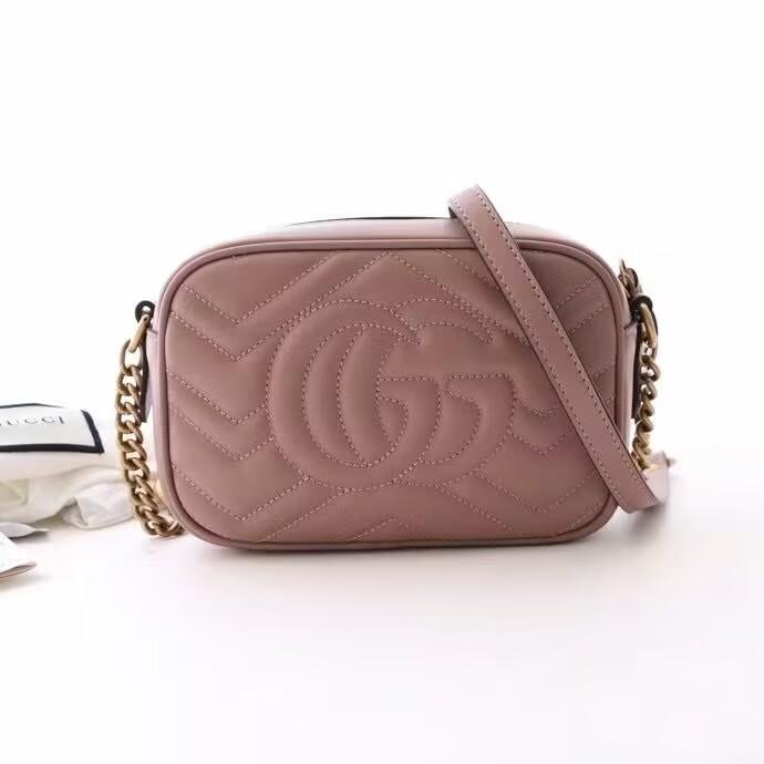 グッチ代引き GGマーモント キルティング ミニバッグ 448065 DTD1T