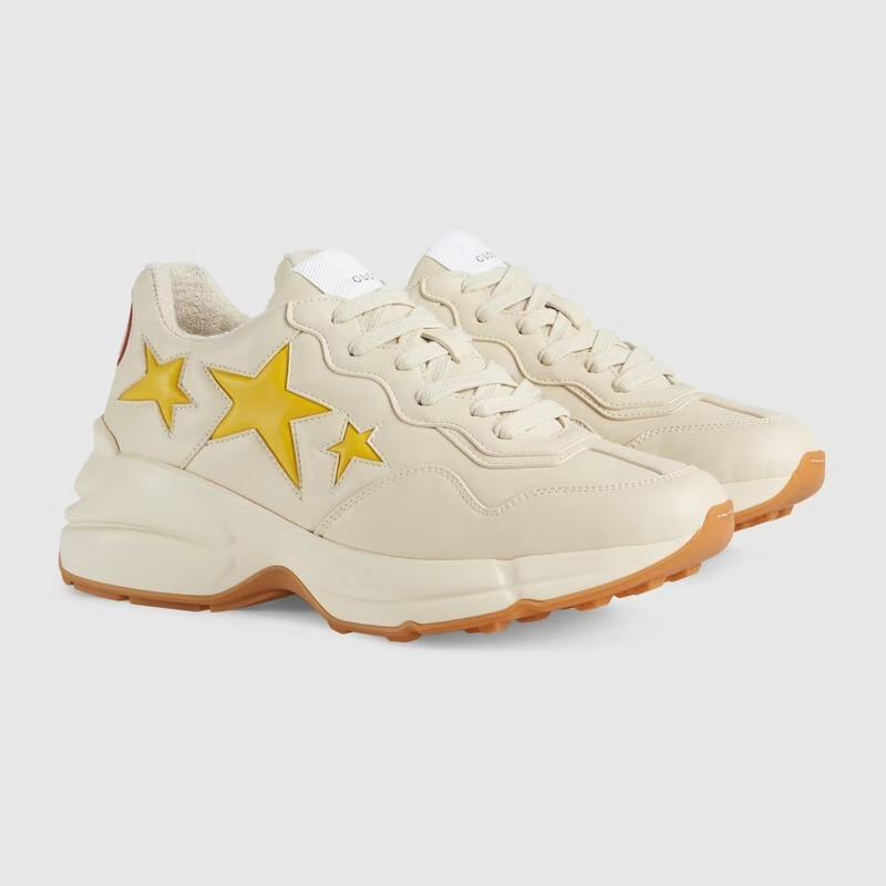 グッチ スター付き ラバーソールライトンスニーカー 660938 2SH10 9560