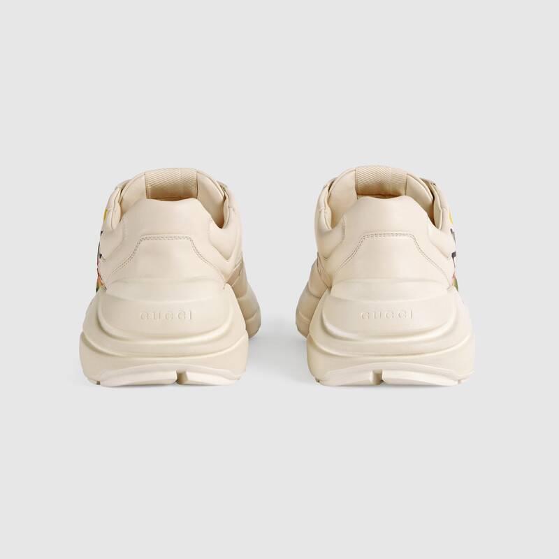 グッチ GUCCI メンズライトングッチロゴレザースニーカー 500878 DRW00 9522