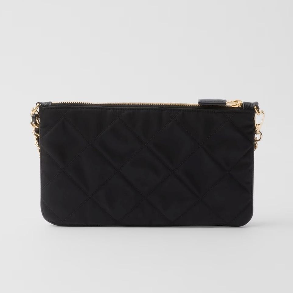 プラダ PRADA Re-Nylon ポーチ チェーンミニバッグ ロゴ 1NI054_2AOS_F0002