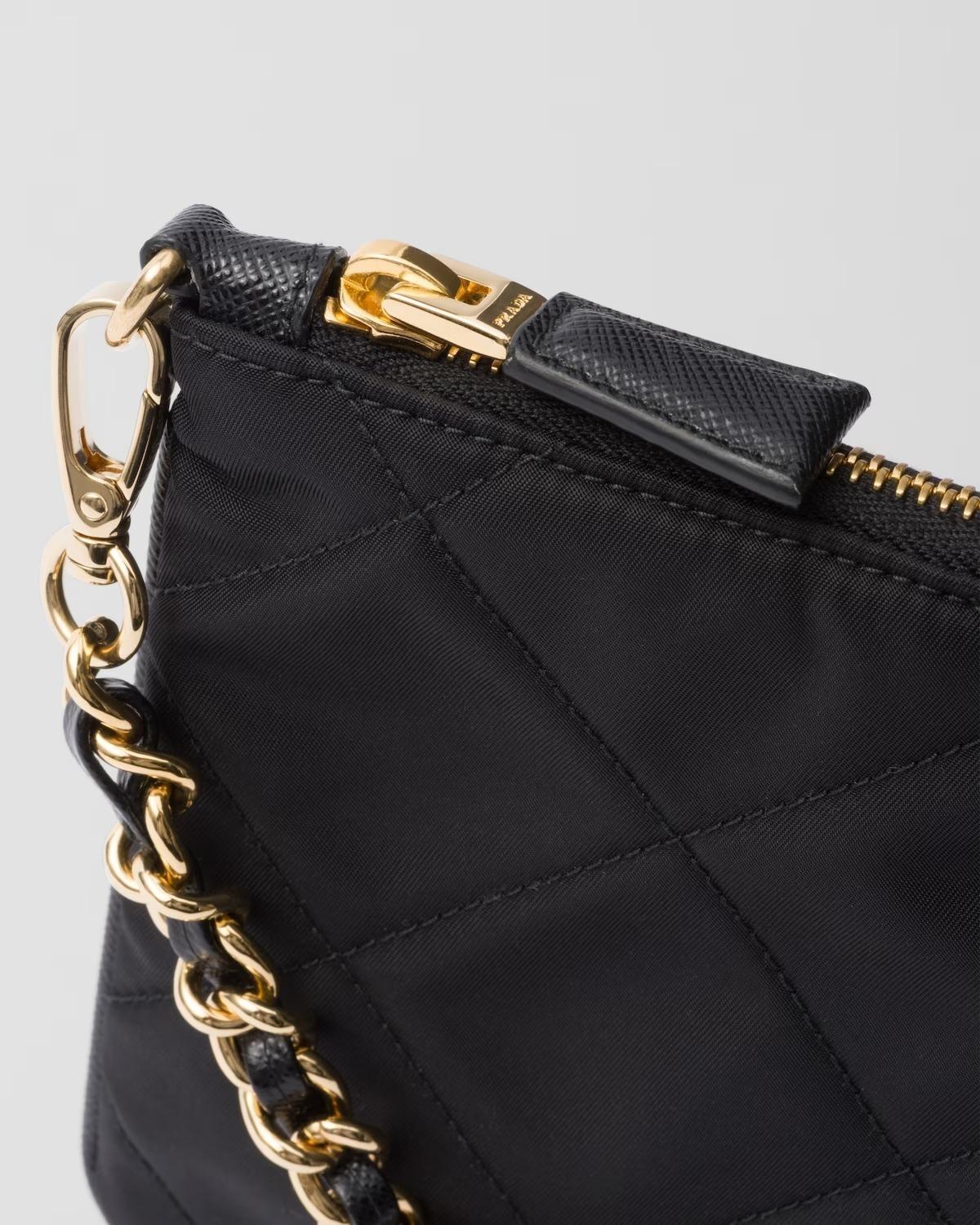 プラダ PRADA Re-Nylon ポーチ チェーンミニバッグ ロゴ 1NI054_2AOS_F0002