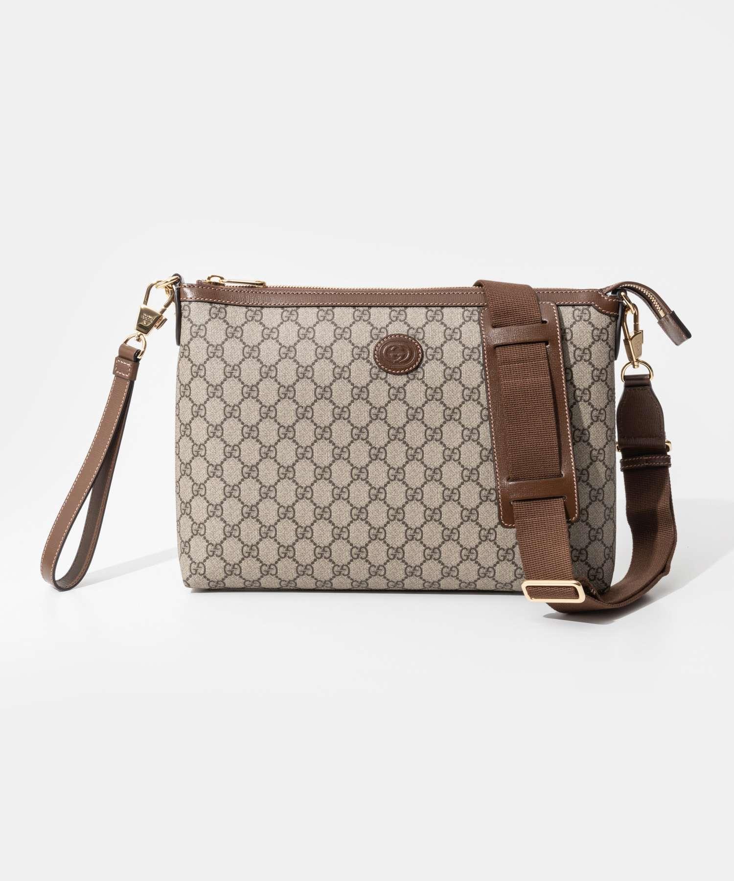 GUCCIショルダーバッグ インターロッキングG付き GG ラージ クロスボディバッグ 792084 92THN