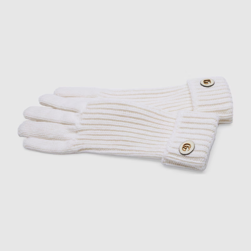グッチ ダブルG付き ウールカシミア グローブ ‎788503 3GB02 9200