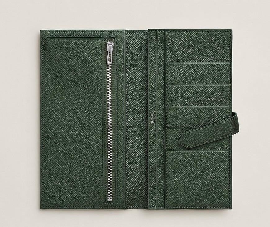 エルメス国内発送 ベアンスフレ 二つ折り長財布 H039785C