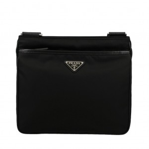 プラダバッグ メンズ Re Nylon xサフィアーノレザー ショルダーバッグ  ショルダーバッグ 2VH118 V XOO 2DMH F0002