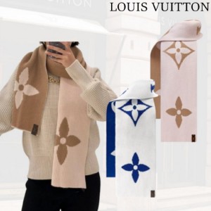 ルイヴィトン代引 レア マフラーマイユ LV メダリオン M79336 M79306
