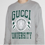 GUCCIプリント コットンジャージー スウェットシャツ 784413 XJGU7 1230
