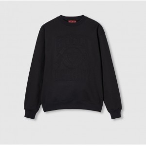 GUCCI代引 コットンジャージー スウェットシャツ 784413 XJGU5 1043