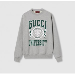 GUCCIプリント コットンジャージー スウェットシャツ 784413 XJGU7 1230