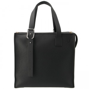 ロエベ BUCKLE ZIP TOTE トートバッグ バックルジッパー レザー メンズ B692K99X03 1100