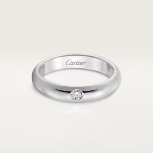 カルティエ 1895 ウェディング リング プラチナ ダイヤモンド B4071800