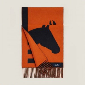 HERMES エシャルペ・カサケ・ラブストーリー スカーフ H254043S 05