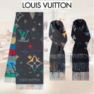 LOUIS VUITTON  マフラー・LV ギャラクシー・タータン M92784 M94800