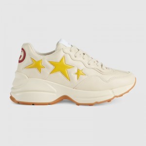 グッチ スター付き ラバーソールライトンスニーカー 660938 2SH10 9560