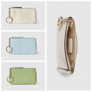 グッチ代引き GGエンブレム ジップ キーケース 815891 AAEEM
