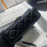 シャネル CHANEL トップハンドル スモールフラップ バッグ AS4151 B13085 94305