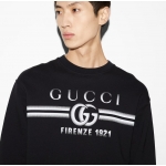 グッチ コットンジャージー スウェットシャツ ブラック 784413 XJGKQ 1152