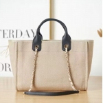 シャネル CHANEL トートバッグ レディース ベージュ ブラック AS3257 B08029 NI018