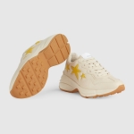 グッチ スター付き ラバーソールライトンスニーカー 660938 2SH10 9560
