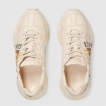 グッチ GUCCI メンズライトングッチロゴレザースニーカー 500878 DRW00 9522