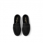 LOUIS VUITTON アカデミー ローファー 黒 シンプル 1ADACD