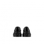 LOUIS VUITTON レコード ライン ローファー 黒 ロゴ 1AC9I9