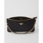 プラダ PRADA Re-Nylon ポーチ チェーンミニバッグ ロゴ 1NI054_2AOS_F0002