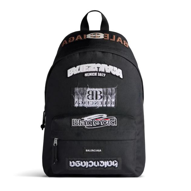 バレンシアガ Explorer バックパック ブラックリュック メンズ 5032212AA6M1000