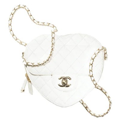 シャネル CHANEL ハート バッグ ラムスキン ロゴ AS3191 B07958 10601