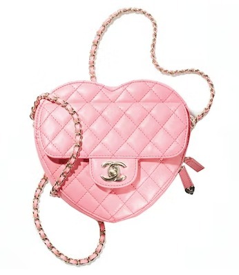 シャネル CHANEL ハート バッグ ラムスキン ロゴ AS3191 B07958 NH621