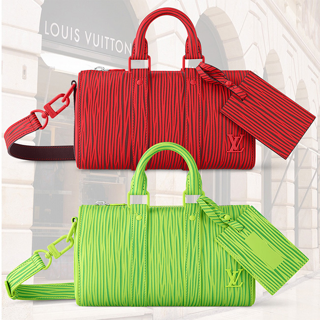 ルイヴィトンハンドバッグ LV × Park Seo-Bo キーポル・バンドリエール 25 M11587 M11588