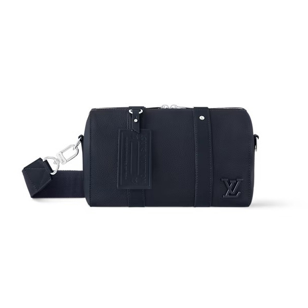 Louis Vuitton シティ・キーポル ショルダーバッグ ネイビー M11602