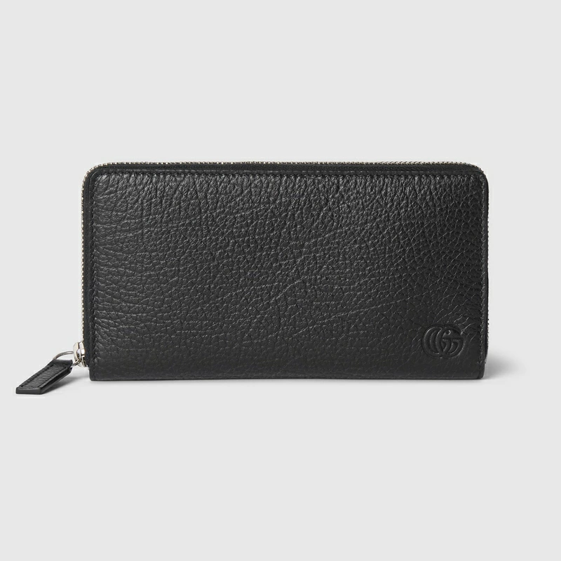 グッチ メンズ ラウンドファスナー 長財布 ダブルG ジップアラウンドウォレット  800180 AADD7 1000