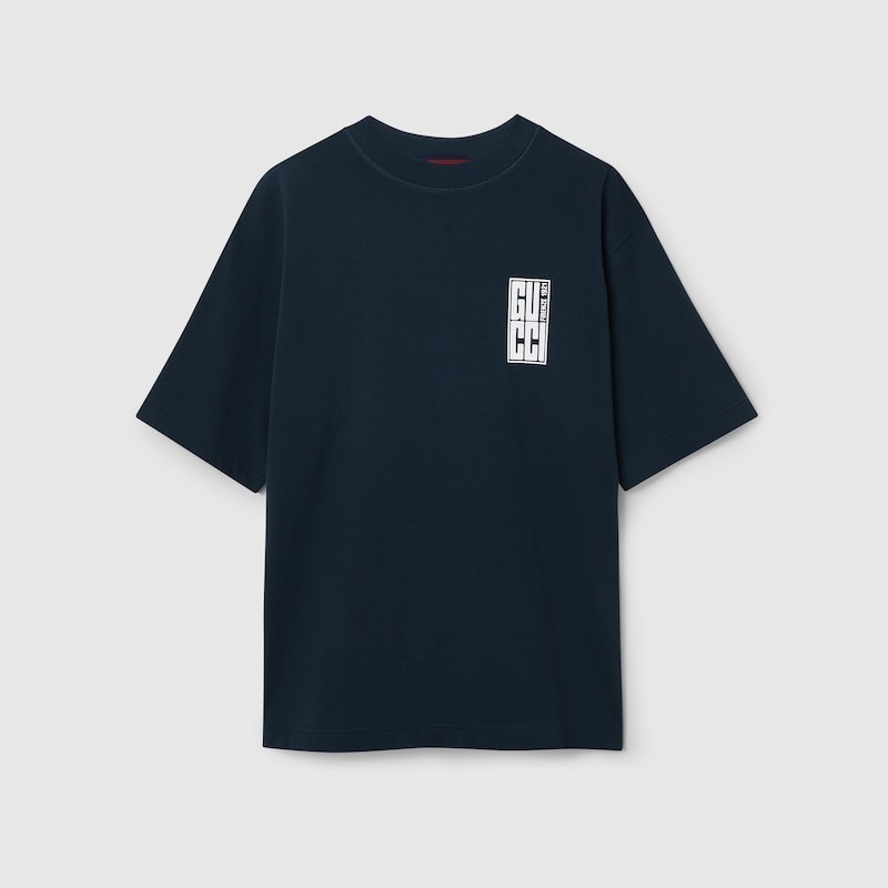 グッチ プリント コットンジャージー Tシャツ 784361 XJGKK 4735