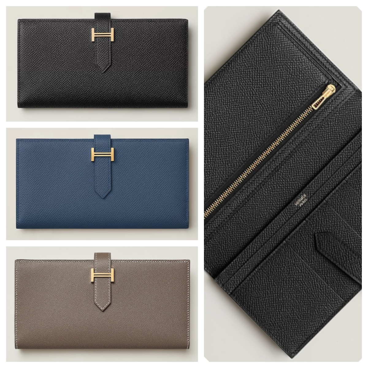 エルメス代引き ベアンスフレ 二つ折り長財布 H039785C