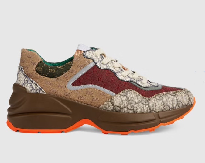 グッチ GUCCI ライトン GG ウィメンズ GUCCI ロゴタグ付 スニーカー 620185 99WG0 6060