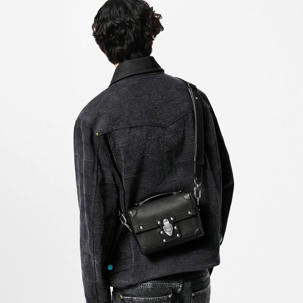 LOUIS VUITTON  ショルダーバッグ コロラド レザー シティバッグ ソウル トランク M11516