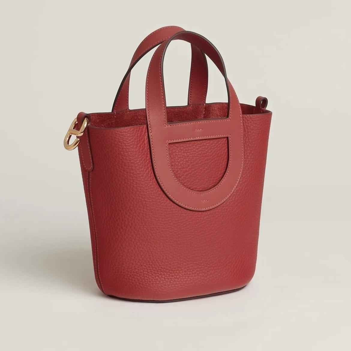エルメス インザループ 18/23 レッド トリヨンクレマンス ヴォースイフト ハンドバッグ H084274 39