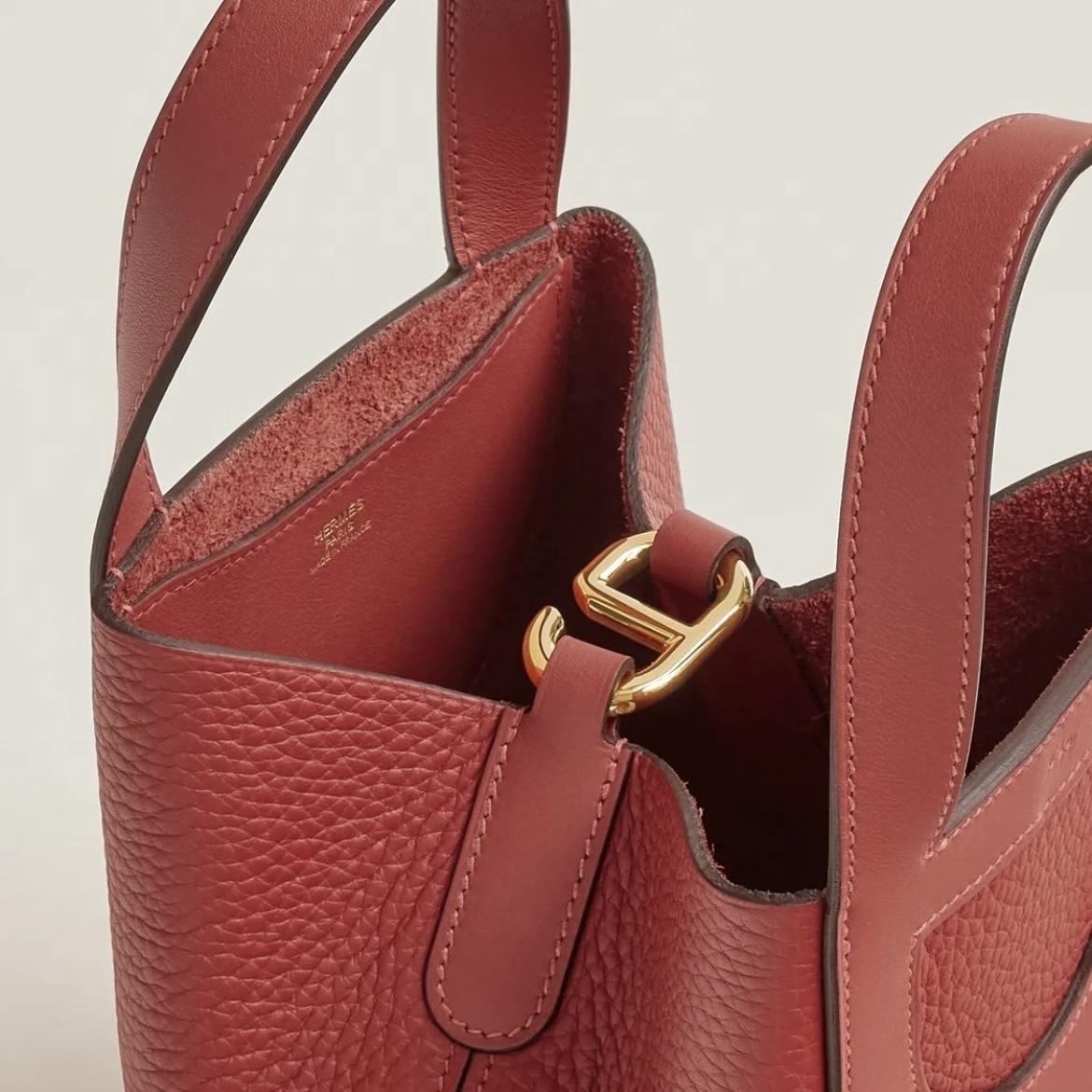 エルメス インザループ 18/23 レッド トリヨンクレマンス ヴォースイフト ハンドバッグ H084274 39