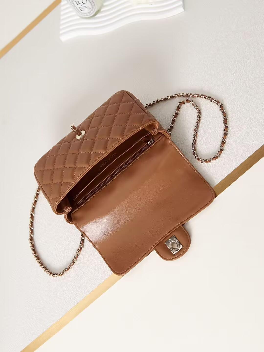 シャネル ミニ フラップバッグ ショルダー ミック AS4140 B13327 94309