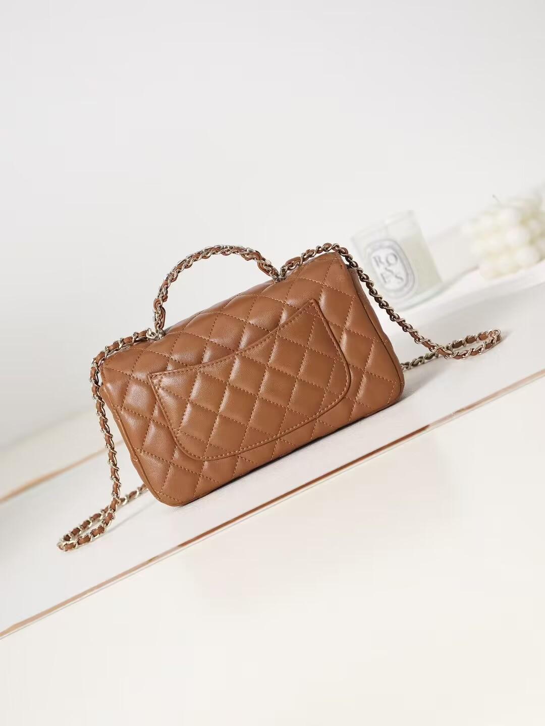 シャネル ミニ フラップバッグ ショルダー ミック AS4140 B13327 94309