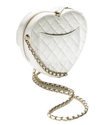シャネル CHANEL ハート バッグ ラムスキン ロゴ AS3191 B07958 10601