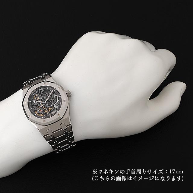 オーデマピゲ ロイヤルオーク オート 自動巻きマティック スケルトン メンズ 15305ST.OO.1220ST.01