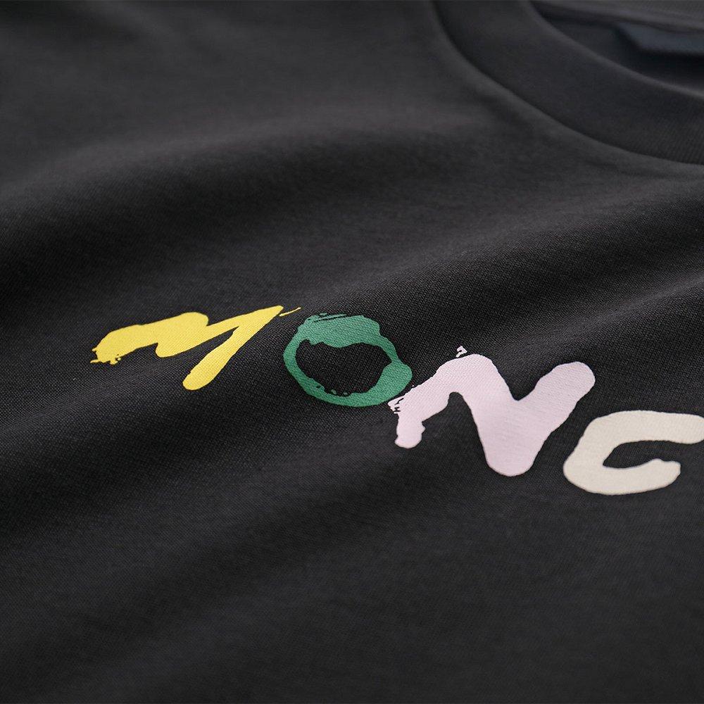 モンクレールTシャツ  メンズ 長袖 カットソー ロゴT ロンT アイコンパッチ クルーネック コットン 8D00012 829HP 998