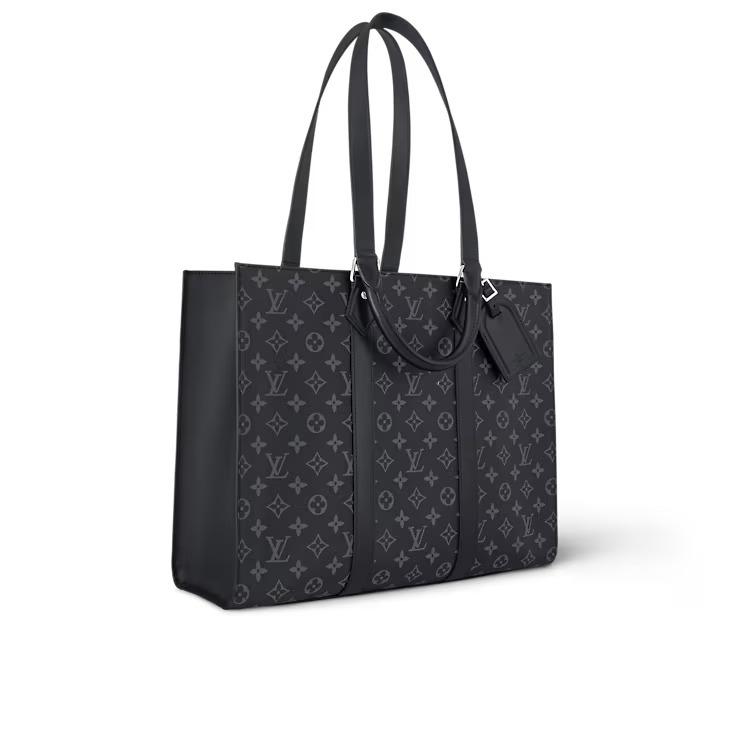 Louis Vuitton モノグラム エクリプス サックプラ 24H ビジネスバック トートバッグ M47059