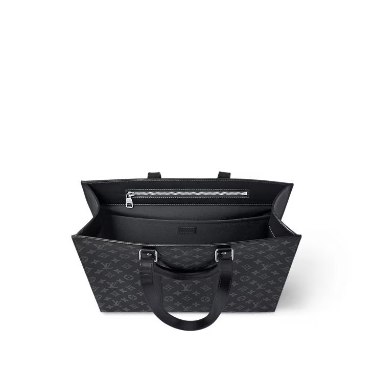 Louis Vuitton モノグラム エクリプス サックプラ 24H ビジネスバック トートバッグ M47059