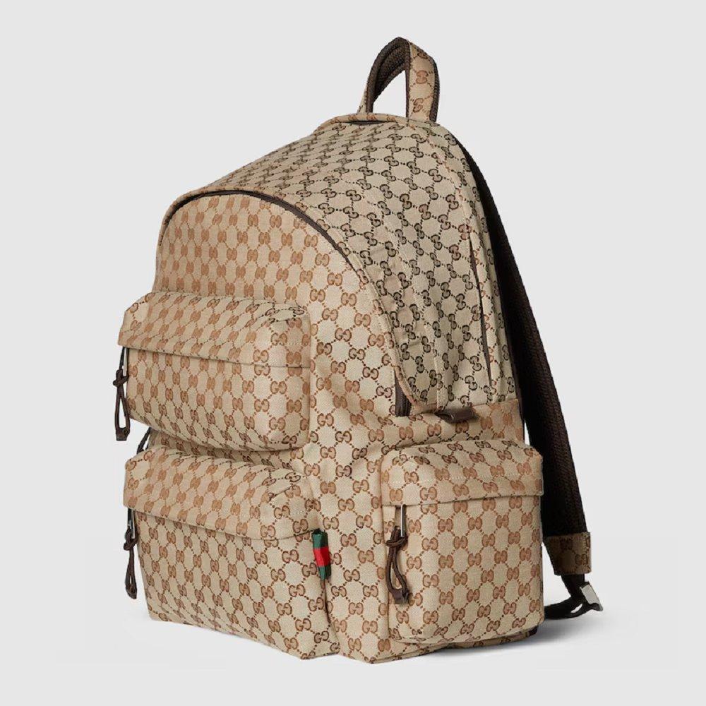 GUCCI後払い  ロゴ ラージ バックパック リュック メンズ ‎800182 FADSC 9852