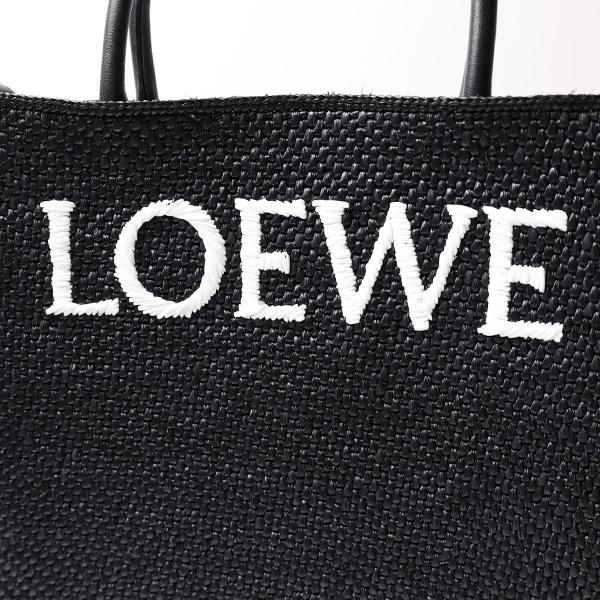ロエベ後払い STANDARD TOTE A4 RAFIAA スタンダード トートバッグ ショルダーバッグ 2way ラフィア レザー レディース A563R18X04 1102